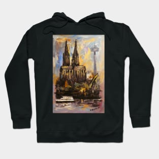 Original Painting of Cologne, Germany Hoodie